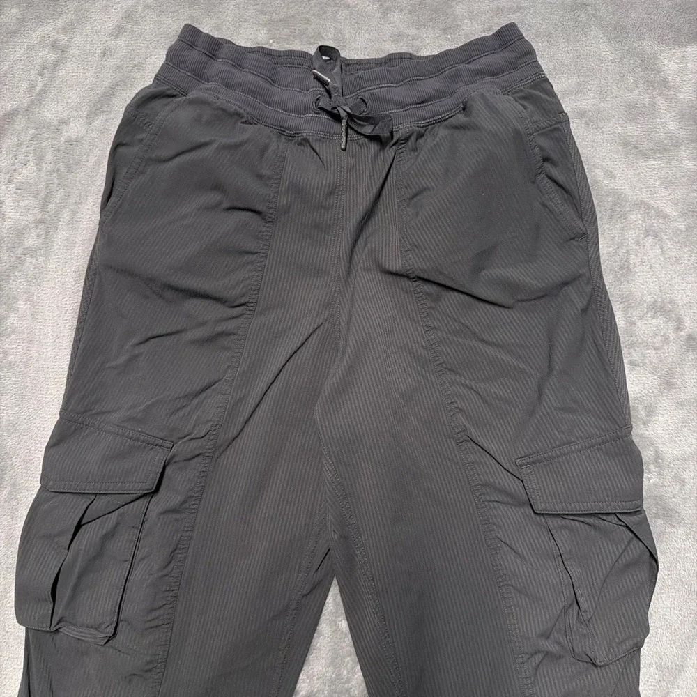 Lululemon Studio Dance‎ Pants Mid Rise Joggers Womens XS Gray Pull On Active Gym